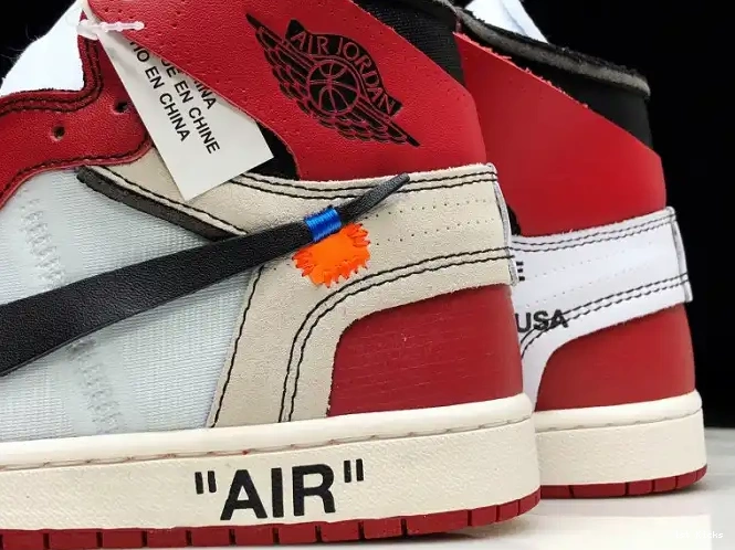 1st Kicks Retro Chicago 1 Jordan The Air AA3834-101 Off-White Ten 0519